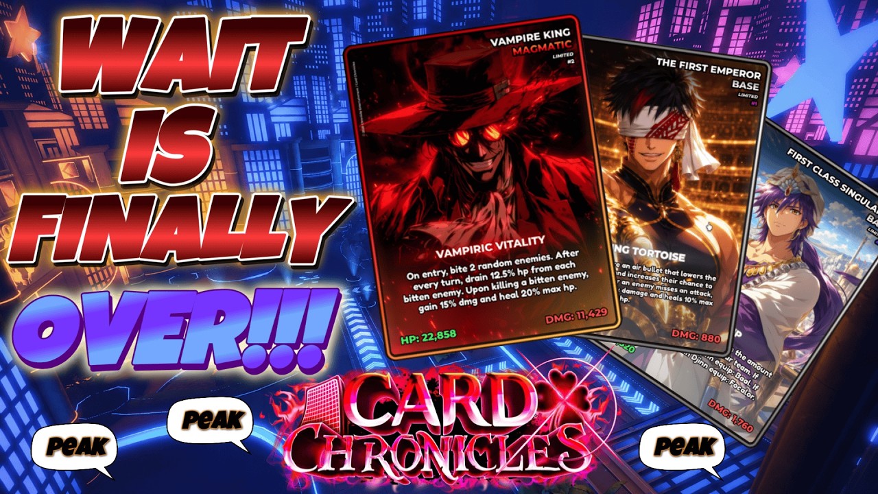 Card Chronicles gameplay and release video